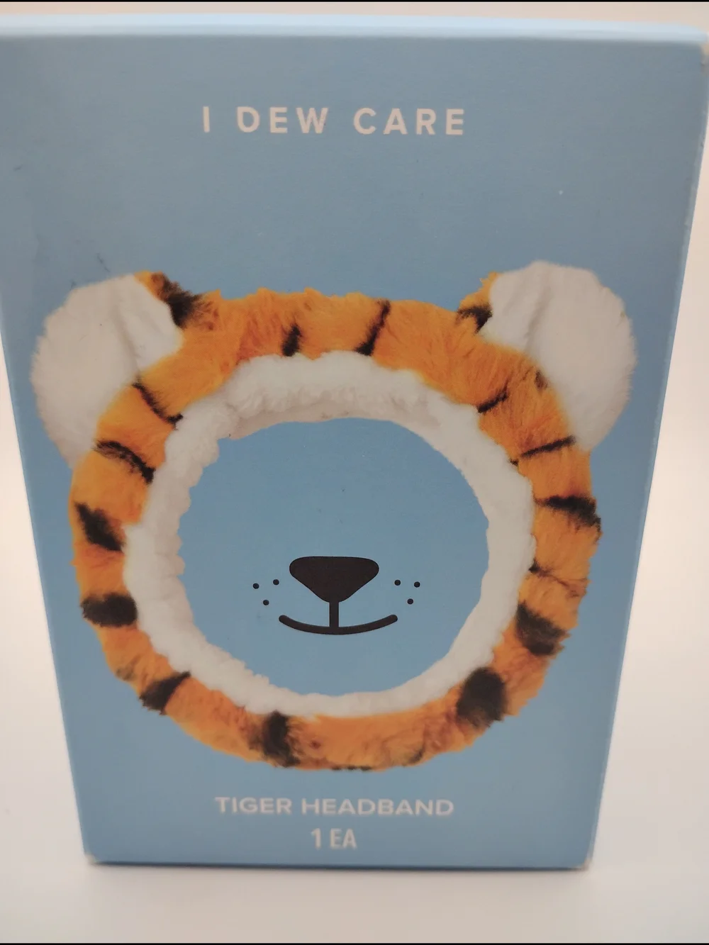 I Dew Care Gold Kitten Mask, 10 Hydrluronic Acid Serum, & Tiger Headband Bundle